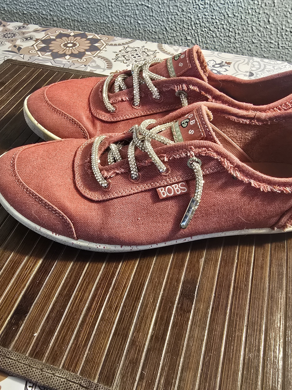 BOBS from Skechers Women's Coral Canvas Sneakers